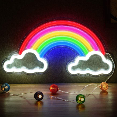 Rainbow LED neon signs
